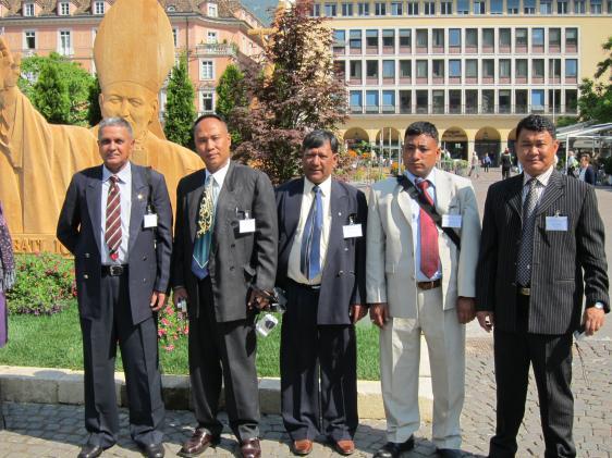 Aufbau der Feuerwehr in Kathmandu