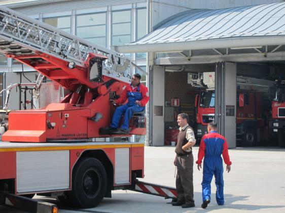 Aufbau der Feuerwehr in Kathmandu