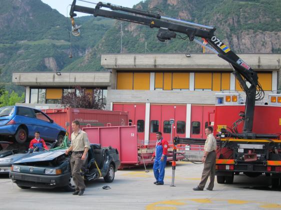 Aufbau der Feuerwehr in Kathmandu