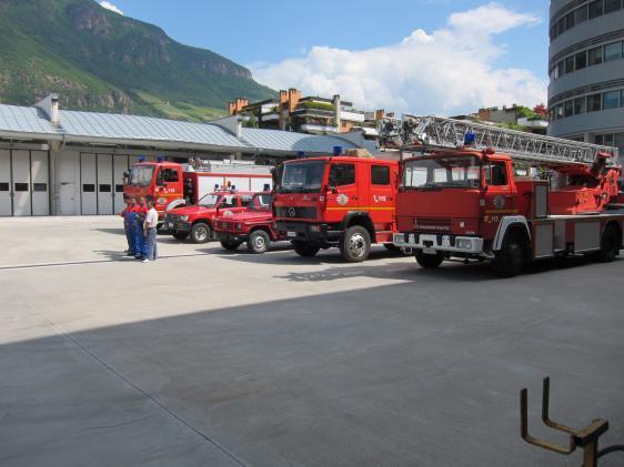 Aufbau der Feuerwehr in Kathmandu